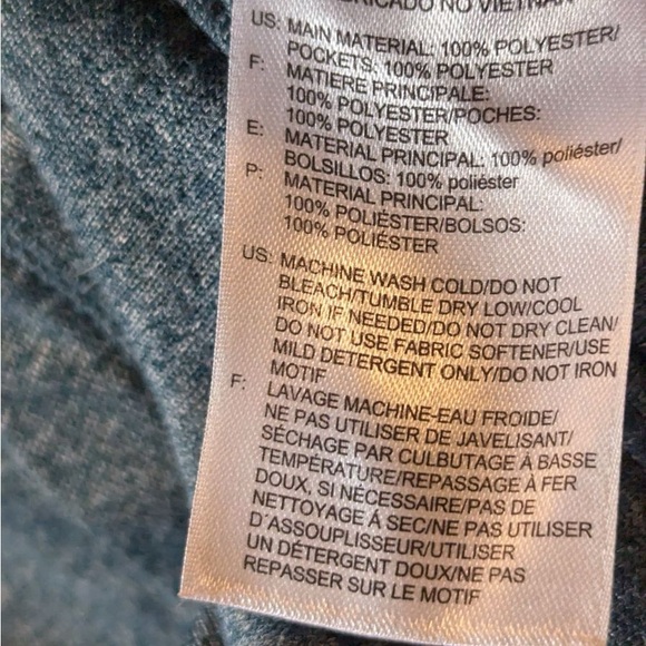 Reebok long sleeve cowl neck active sweater - Picture 3 of 3